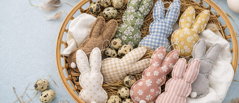 Ostern nähen: 8 frühlingshafte DIY-Ideen