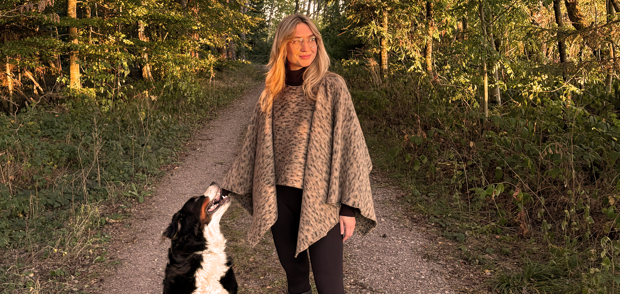 Poncho aus Loden nähen – der perfekte Herbstbegleiter