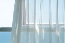 Transparente Gardinen