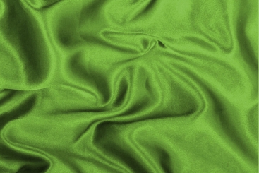 Satin Stoff - Frühlingsgrün - 1,0 Meter 