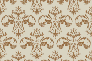 Blackout-Stoff - Herzog Clermont - Classique Creme/Braun