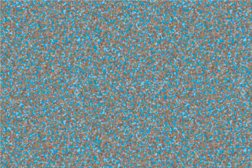 Samtstoff - Multitone Braun/Blau