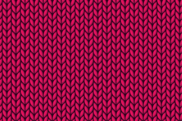 Strickmaschen - Türvorhang-Stoff Pink