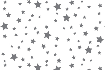Blackout-Stoff - Sternenhimmel Weiß/Grau