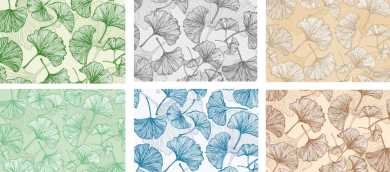 Polar-Fleece - Ginkgo 