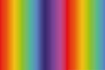 Flausch-Fleece - Regenbogen 