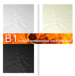 Molton B1 - schwer entflammbar - 300 cm 