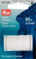 Elastic Nähfaden weiß - 20 Meter 