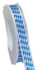 Bayern-Band 15 mm - 20 m-Rolle 