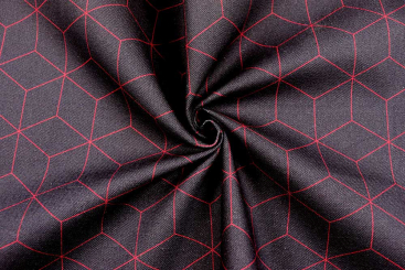 Baumwollstoff - Cubic 