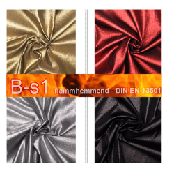 Lurex-Dekostoff - flammhemmend - 310 cm 
