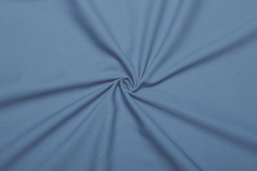 Baumwoll-Canvas - Uni Stahlblau