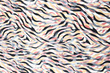 Viskosestoff - Zebra Fantasy 