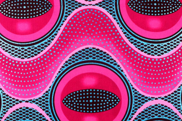 Baumwoll Waxprint Africa - Doba 