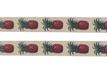 Borte Jacquard - 2 cm breit - Ananas 