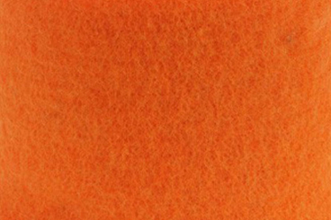 Wollfilz 5/6 mm stark - 65 cm Orange