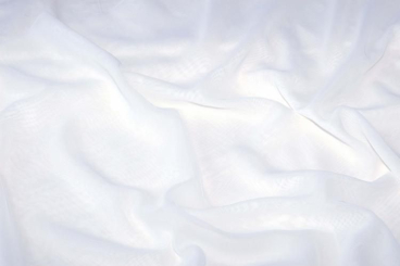 Chiffon - Weiß - 2,0 Meter Weiß