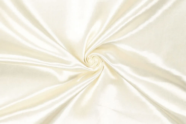 Satin-Stoff - 280 cm breit Creme