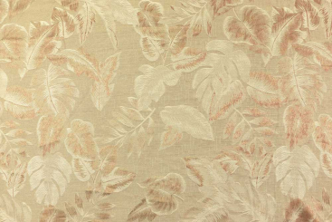 Luftiger Viskose-Jacquard mit Blättern 
