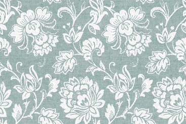Deko-Outdoorstoff - Tropic Flower - Mint 