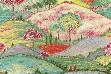 Dekostoff Gobelin - Montalcino 