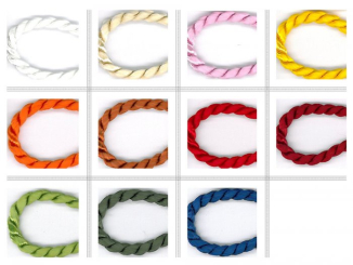 Kordel 4 mm - 25 m-Rolle - Uni 