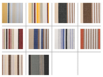 Markisenstoff Spain Summer - 160 cm - Multistreifen 