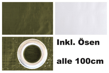Plane 150g - 2m x 3m inkl. Ösen 