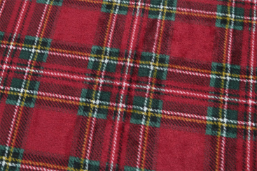Kuschel-Fleece mit Schottenkaro 