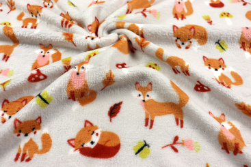 Kuschelfleece - Kleiner Fuchs 