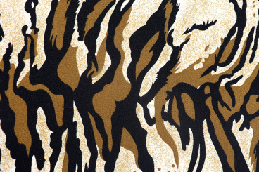Allroundstoff mit Tiger-Muster 
