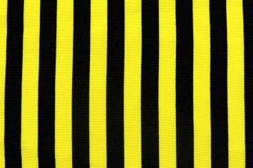 Allroundstoff mit Streifen - Gelb/Schwarz 