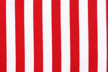 Allroundstoff mit Streifen - Rot/Weiß 