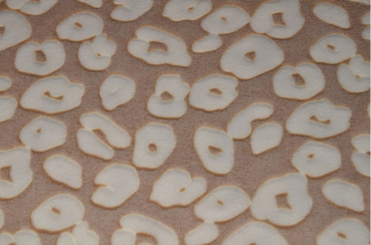 Kuschel-Fleece - Sandy Leopard 