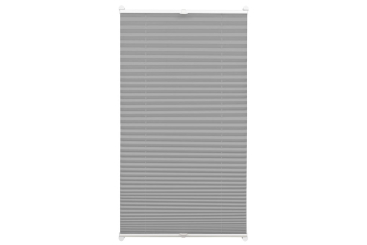 EASYFIX Plissee - 2 Bedienschienen - 50 x 130 cm - Schiefer 