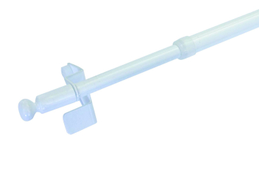 Stilgarnitur - Metall-Gardinenstange - Ø 20 mm - 120 cm - Zylinder - Messing-Antik 