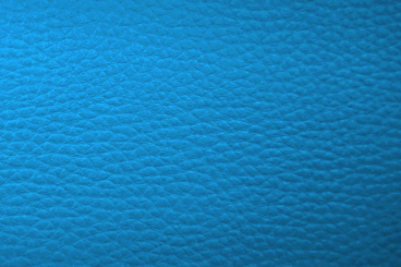 Leder-Imitat Outdoor - Uni Azurblau