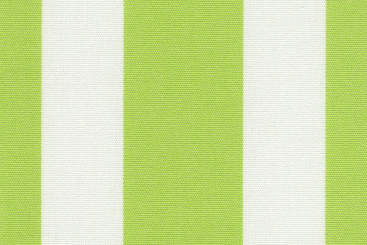 Markisen-/Outdoor-Stoff - Blockstreifen Pistazie/Creme
