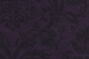 Möbelstoff Samt Damask Rose B1 - Wetcare® Brombeer