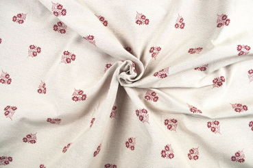 Möbel-Jacquard - Landhaus-Edelweiß - Creme 