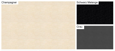 Türvorhang-Stoff Chenille - Uni 