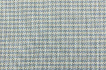 Möbelstoff - Klassischer Hahnentritt Hellblau/Grau 