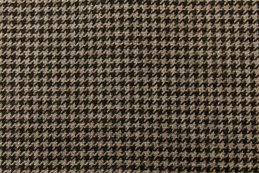 Möbelstoff - Klassischer Hahnentritt Braun/Beige
