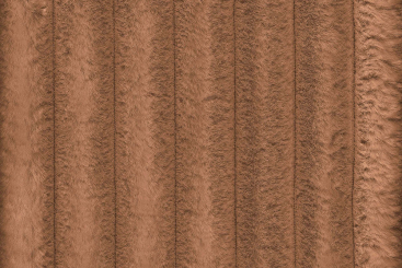Möbelstoff - Flausch-Cord Hellbraun