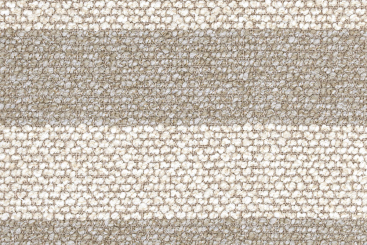 Möbelstoff Bouclé mit Streifen Creme