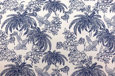 Premium-Outdoorstoff - Sommerlicher Toile 
