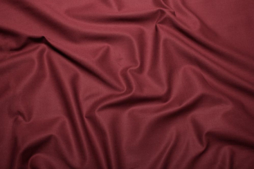 Baumwoll-Canvas deluxe - uni Bordeaux