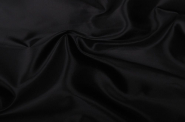 Satin  - Halloween - Schwarz 