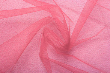 Schleiertüll - extra weich Bonbon-Rosa