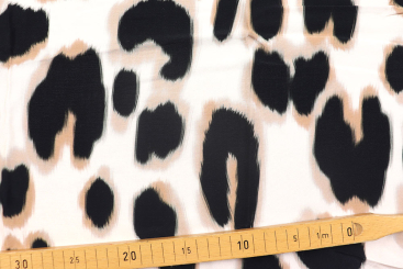Viskosestoff - Soft Leopard 